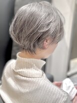 ジエクト 本店(The Ect)&nbsp;★◎斜めバンググレージュカラーシルキーベージュデザインカラー