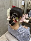 【Bormee】成人式前撮り和髪和装ヘアセット 振袖ヘアアレンジ