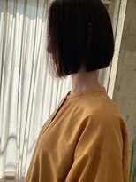 サクラ オモテサンドウ(SAKURA) 乾かすだけで簡単ボブ！ぱっつん前髪×フェイスレイヤー