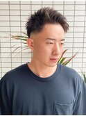ハイライト/マッシュパーマ/ウルフ/波巻き/メンズ