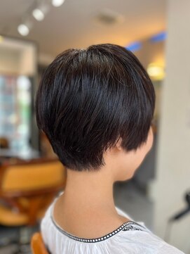 クリュウゲート 吉祥寺店(KURYU GATE) 黒髪/グレーベージュ/レイヤーロング/前髪パーマ[吉祥寺]