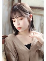 クレドガーデン 柏(CRED GARDEN) 大人可愛い20代30代40代前下がりひし形小顔ボブ丸みショート柏