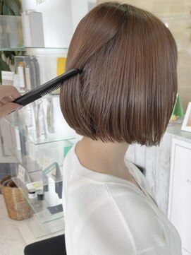 ラテ(latte) 縮毛矯正*ミニボブ