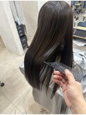 透明感カラー×X TREATMENT