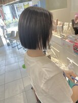 ネオリーブカフ 鶴ヶ峰店(Neolive caff)&nbsp;透明感グレージュ×ぷつっとボブ