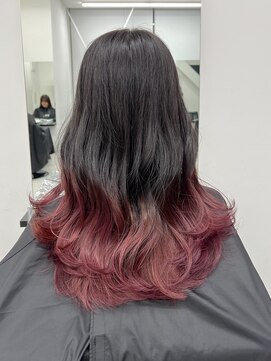 アライブ キチジョウジ(ALIVE Kichijoji) 【ALIVE吉祥寺】ワインレッドグラデーションカラー