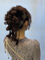 トロンヘアー(tronc hair) ヘアアレンジが好きです。仕上げは可愛いアレンジさせて下さい◎