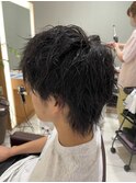 スパイラルパーマ