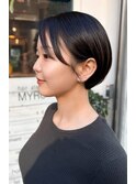 【MYRO】丸みショートボブ