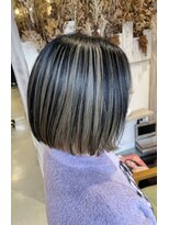 フロール(florun)&nbsp;顎ラインボブ×アンブレラカラー