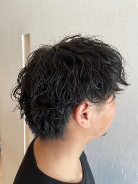 エヌアンドエー 春日部東口店(hair shop N&A) 男の色気を演出するスパイラルパーマ×ウルフレイヤー＃5