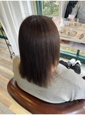 酸性ストレートで艶美髪
