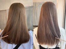 縮毛矯正かけても巻きたい！縮毛矯正をかけてる髪でも巻くことが可能♪