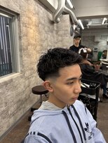 リファイン バイ アフィナー 本厚木店(Refine by Afinar) スキンフェード×ピンパーマ