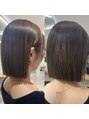 アマトウキョウ アユンチェ(AMA TOKYO×AYUNCHE) 本場の韓国ボブに近付けたタッセルボブ※お客様スタイル