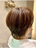 マッシュショート　40代50代