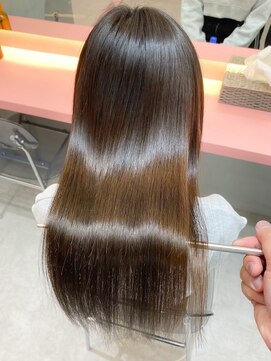 ロンドガーネット 池袋(Lond garnet) ミニウルフレイヤーカット顔周り前髪韓国ミディアムロング/池袋