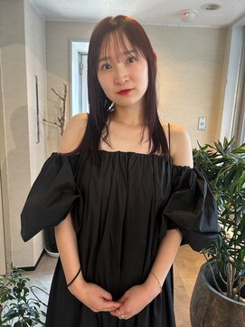 ユヌ(Une) kotaro ブリーチ無しワイン艶でます