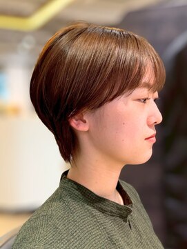 ワン バイ ジエクト(One by The Ect) 似合わせショートボブ◇髪質改善カラー・マロンベージュ