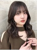 くびれレイヤー/韓国レイヤー/韓国ヘア/顔周りカット