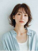 ニスル センター南店(NISURU）&nbsp;黒髪/クラゲヘアー/オリーブグレー/小顔/ココアベージュ