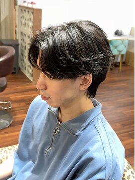 リ メイロ(Re.Meiro) フェザーパーマ【メンズ/パーマ/眉毛/沖縄市/美里】