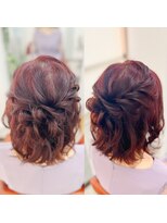 W’d BELL品川駅前店 ヘアセット/ヘアメイク/ヘアアレンジ/着付け専門店 ショートアレンジ