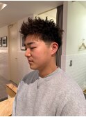 スパイキーショート/アクティブショート/ピンパーマ/メンズヘア