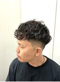 フェード/パーマ/ショート/バーバー