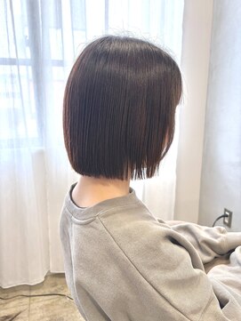 ノコルヘアー(Nocoru hair) 水平ボブ