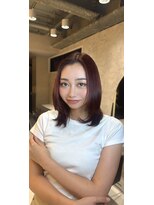 髪屋 紬&nbsp;高級感ワインレッド