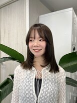 クローブ(CLOVE) 顔周りレイヤー×つやっとセミディ♪