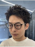 MEN’S/ニュアンスパーマ/ニュアンスウルフ/藤沢美容院