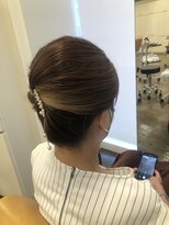 プランタンアヴェダ(printemps AVEDA)&nbsp;夜会巻き