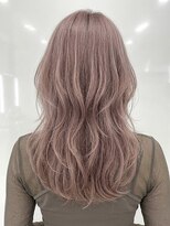 カバーヘア ブリス 志木南口駅前店(COVER HAIR bliss)&nbsp;透明感ピンクベージュロングレイヤーブリーチなし夏カラーp志木!