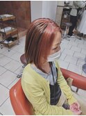 【アンブレラ　フェイスフレーミング】白髪ぼかし　ブリーチなし