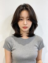 エイチ ウルフカット 大阪梅田(811)&nbsp;ハイライトショートレイヤーミルクティーグレージュミニボブ