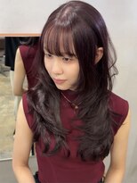 ラボアン 梅田店(lab.em.)&nbsp;ロングレイヤー／ハッシュウルフ／髪質改善