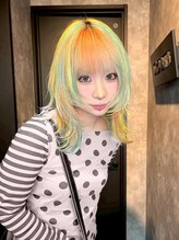 ヌル 表参道本店(Null)&nbsp;ブリーチデザインカラー/ケアブリーチカラー/ルーツカラー