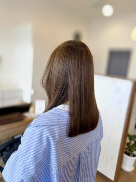 トップヘアー 池の内店(TOP HAIR) 顔周りレイヤー/大人髪〔たき〕