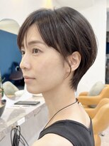 ファチュール(fAture.)&nbsp;ひし形ショートボブ/大人ショートヘア40代/50代/60代/西宮北口