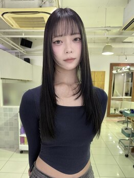 マアム ジー 明大前店(ma'am Zee)の写真/5stepトリートメントで髪の内部から徹底補修。髪の厚みとしなやかさを実感できる健康で潤いのある質感に♪