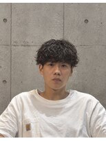 ノイセカンド 経堂(noi 2nd.) マッシュ×無造作シャドウパーマ