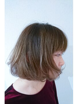 リアム ヘアアンドメイク(liam hair and make) グレージュボブ