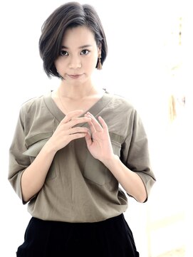 ペスカ 清田店(pesca) 前下がりショート ボブ ×PESCA清田店