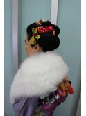 成人式ヘアアレンジ