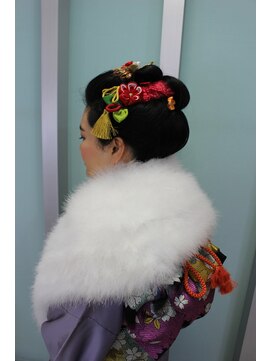 エアー(AIR) 成人式ヘアアレンジ