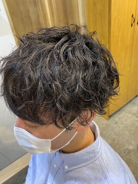 エルオム(EL.HOMME) 【Ryo】刈り上げマッシュ/スパイラルパーマ