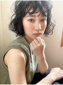夏のカリーボブスタイル