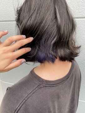 ウィズ ANNEX店(With) ボブ×インナーカラー